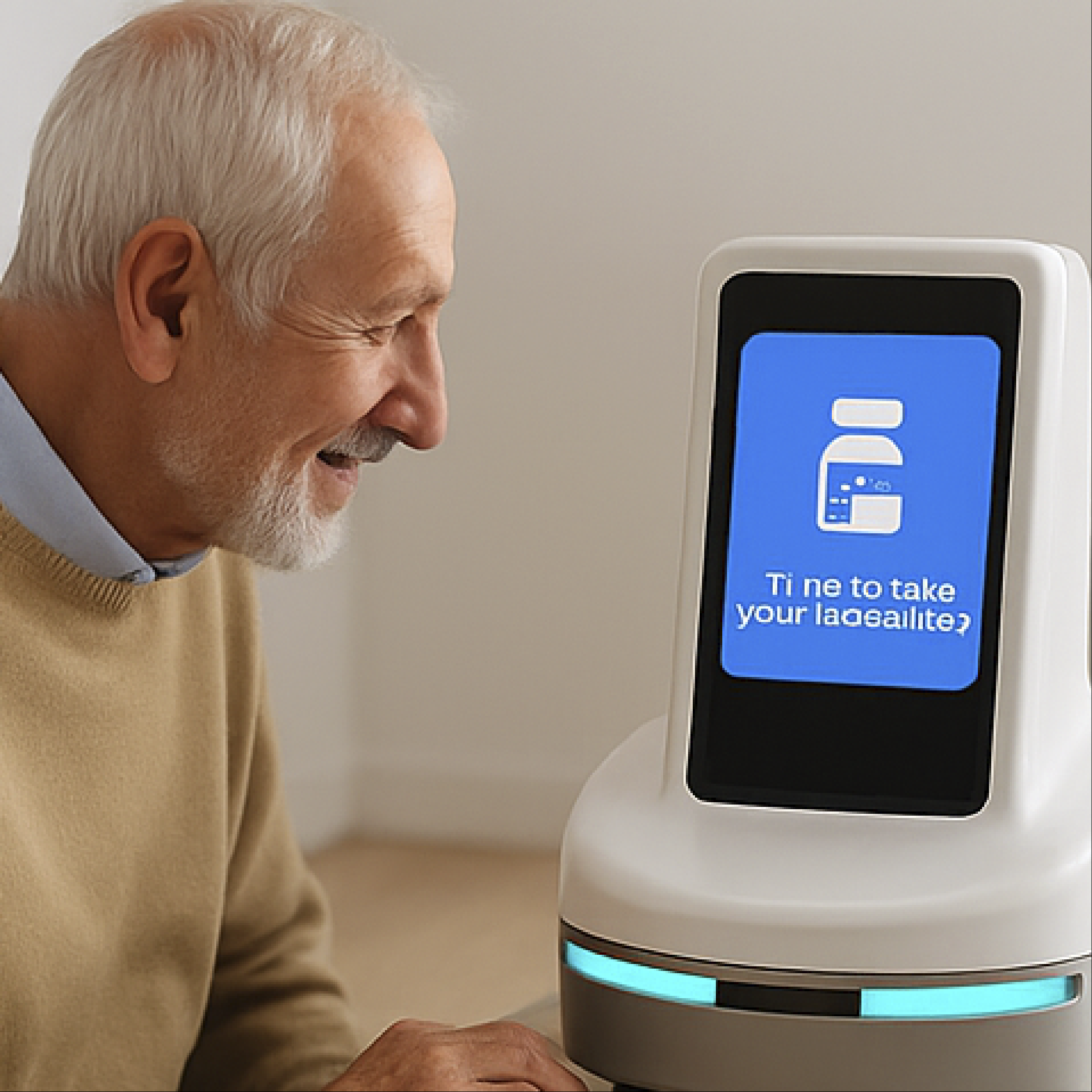 노인을 위한 돌봄 로봇